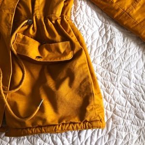 SOLD! Mustard Yellow Coat